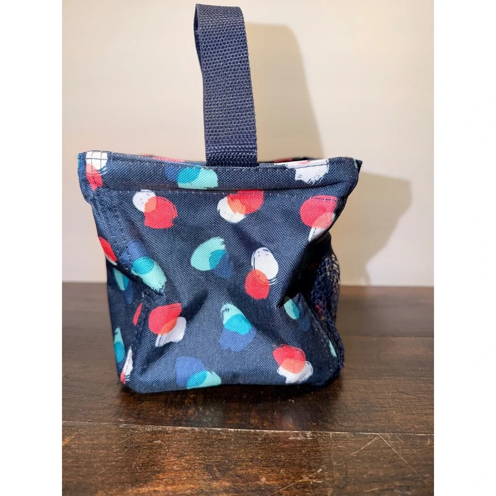 Thirty-One Littles Carry-All Caddy Brushstroke‎ pattern Mini Tote Bag
